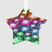 スターきらきら光るオーナメント オーナメント (正面)