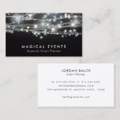 スターきらめくイベント計画とエンターテイメント 名刺 (正面/裏面)