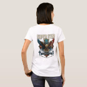 スターすごいイーグルエンブレム Tシャツ (裏面フル)