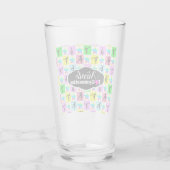 スターすごいギムナストガールデザイン タンブラーグラス (裏面)