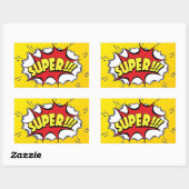 スターすごいスクールのシール 長方形シール (シート)