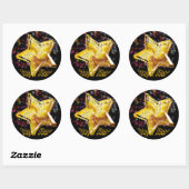 スターすごいステッカー ラウンドシール (シート)