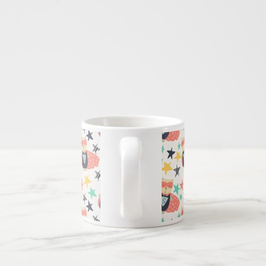 スターすごいヒーロー エスプレッソカップ (裏面)