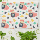 スターすごいヒーロー キッチンタオル (折り畳み)