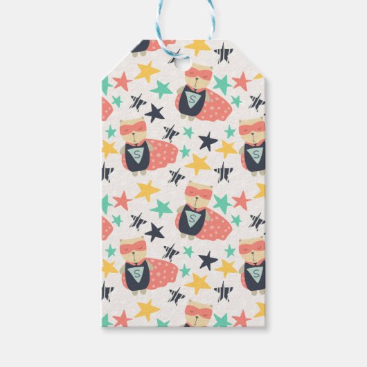 スターすごいヒーロー ギフトタグ (正面)