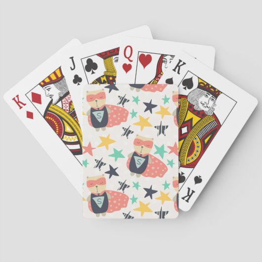 スターすごいヒーロー トランプ (裏面)