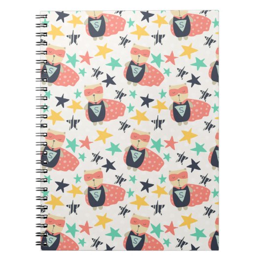 スターすごいヒーロー ノートブック (正面)