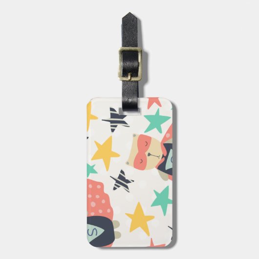 スターすごいヒーロー ラゲッジタグ (正面縦)