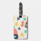 スターすごいヒーロー ラゲッジタグ (裏面縦)