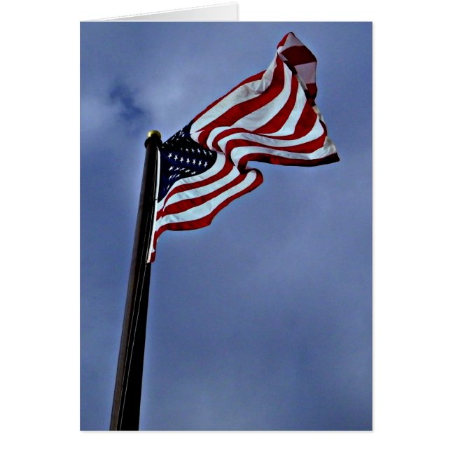 スターとストライプのカード (正面)