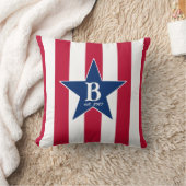 スターとストライプ愛国的なアメリカ国旗 クッション (ブランケット)