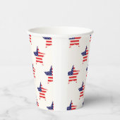 スターとストライプ7月4日愛国心 紙コップ (右)