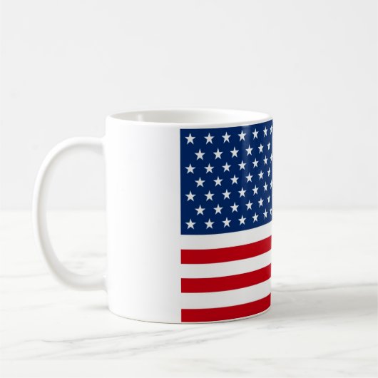 スターとストライプUSA コーヒーマグカップ (左)
