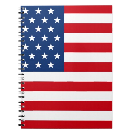 スターとストライプUSA ノートブック (正面)