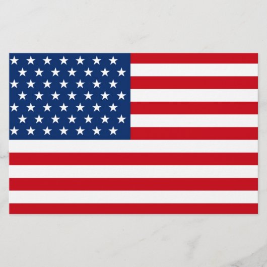 スターとストライプUSA 便箋 (正面)