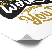 スターにならないと働かないやる気を起こさせる夢 ポスター (角)