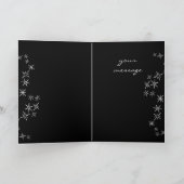 スターのグリーティングカードで踊る カード (内部)