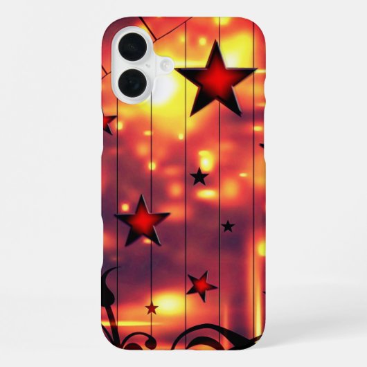 スターのスマホケース iPhoneケース (裏面)