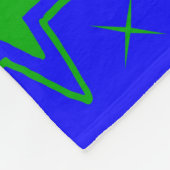 スターの力毛布! カスタマイズ可能 フリースブランケット (角)