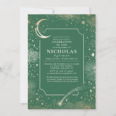 スターの愛する思い出の葬儀追悼サービス 招待状 (正面)