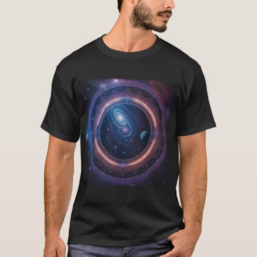 スターの曼荼羅 Tシャツ (正面)