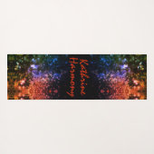 スターの銀河系個人の瞑想 ヨガマット (裏面(横))