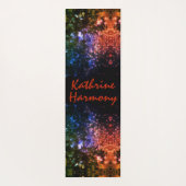 スターの銀河系個人の瞑想 ヨガマット (裏面)