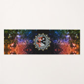 スターの銀河系個人の瞑想 ヨガマット (正面(横))