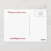 スターはがき ポストカード (裏面)