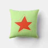 スターはっきりしたピロー クッション (裏面)