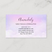 スターはスカイビジネスカード 名刺 (裏面)