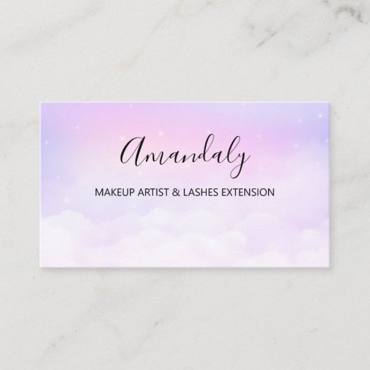 スターはスカイビジネスカード 名刺 (正面)