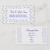 スターはプロフ生まれァイルカード 名刺 (正面/裏面)