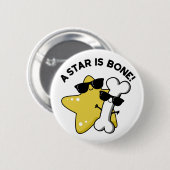 スターはボーンムービーおもしろいタイトルパン 缶バッジ (正面&裏面)