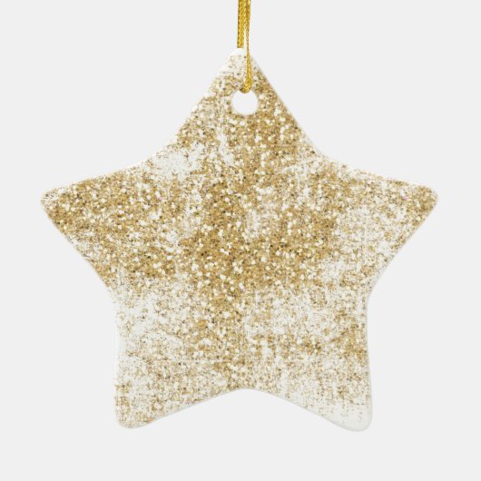 スターは生まれベビーの第1クリスマス セラミックオーナメント (裏面)