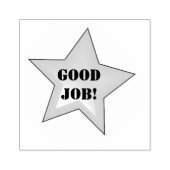 スターやる気を起こさせるデザイン先生の木印 ラバースタンプ (インプリント)