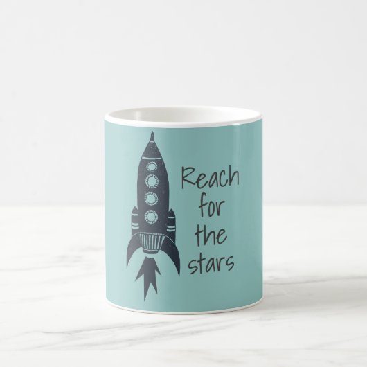 スターを目指して 宇宙船 コーヒーマグカップ (中央)