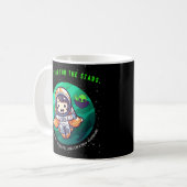 スターを目指せ、宇宙飛行士 コーヒーマグカップ (正面左)
