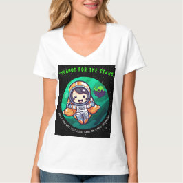 スターを目指せ、宇宙飛行士 Tシャツ