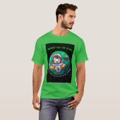 スターを目指せ、宇宙飛行士 Tシャツ (正面フル)