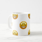スターアイズ絵文字 コーヒーマグカップ (正面左)
