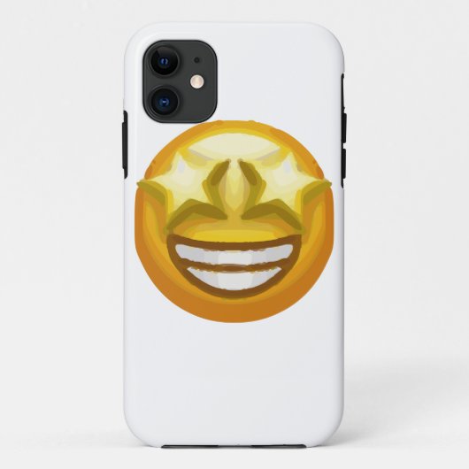 スターアイズ絵文字 Case-Mate iPhoneケース (裏面)