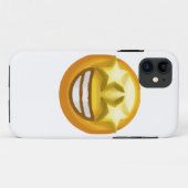 スターアイズ絵文字 Case-Mate iPhoneケース (裏面(横))