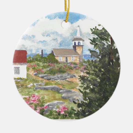 スターアイランドアイルズオブショアルズNHスターオーナメント セラミックオーナメント (正面)