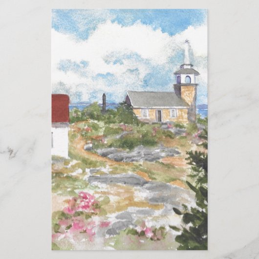 スターアイランドスタディティ 便箋 (正面)