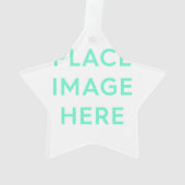 スターアクリルオーナメント オーナメント (裏面)