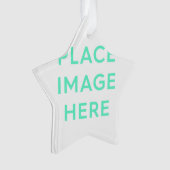 スターアクリルオーナメント オーナメント (正面)