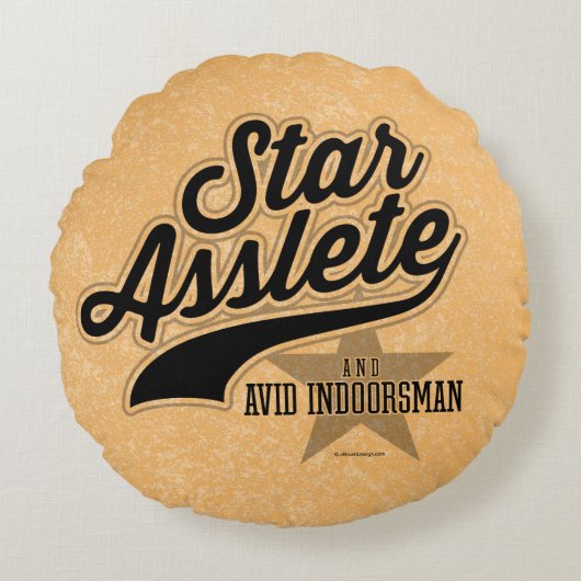 スターアスレテ丸枕 ラウンドクッション (正面)