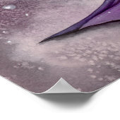 スターアメジストフェアリーファンタジーアートポスタープリント ポスター (角)