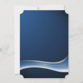 スターアンドブルーウェーブバー（ユダヤ教の）バル・ミツバー 招待状 (裏面)